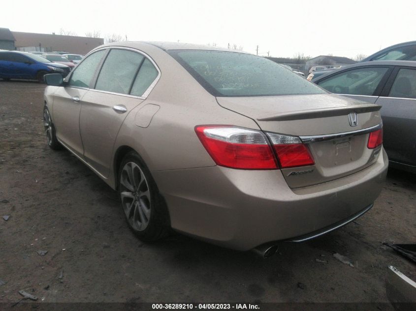 2014 HONDA ACCORD SEDAN SPORT - 1HGCR2F57EA063987