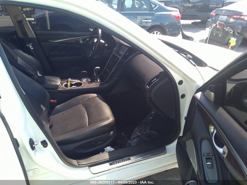 VIN JN1EV7ARXJM431357 2018 INFINITI Q50 3.0T LUXE