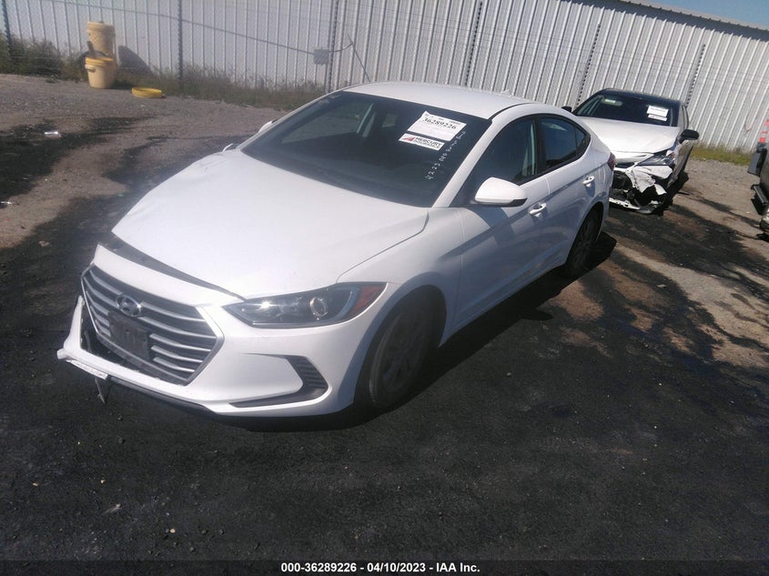 VIN 5NPD84LF7JH258957 2018 HYUNDAI ELANTRA SEL