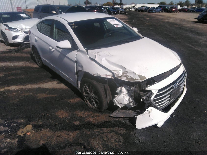 VIN 5NPD84LF7JH258957 2018 HYUNDAI ELANTRA SEL