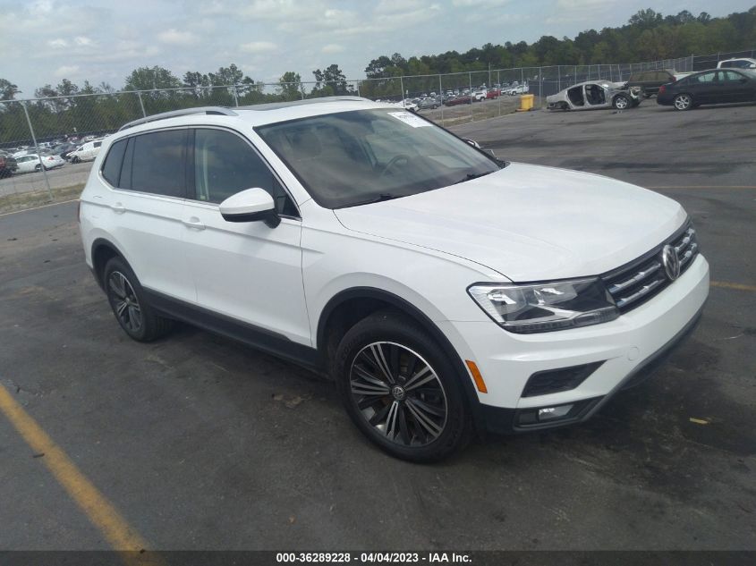 2018 VOLKSWAGEN TIGUAN SEL/SE - 3VV3B7AX4JM112988