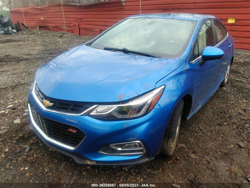 2018 CHEVROLET CRUZE LT - 1G1BE5SM7J7133394