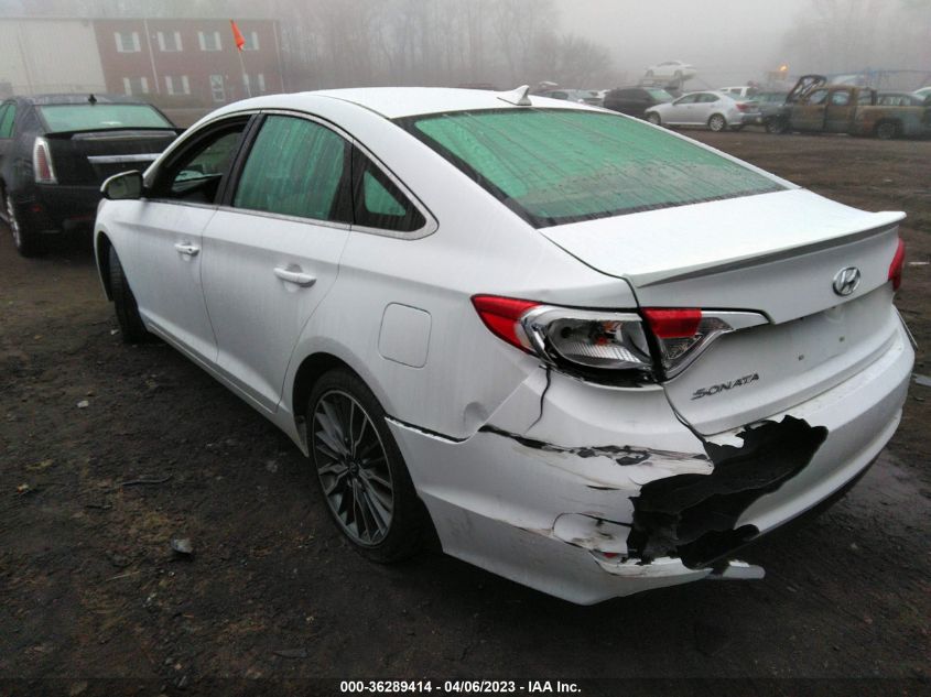 2015 HYUNDAI SONATA 2.4L SE - 5NPE24AFXFH211888