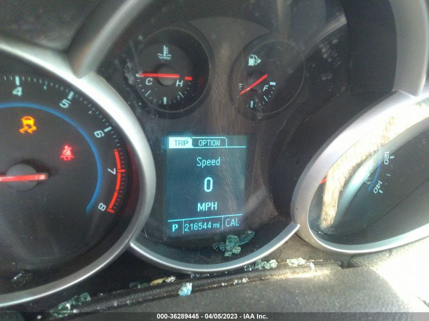 2014 CHEVROLET CRUZE 1LT - 1G1PC5SBXE7182623
