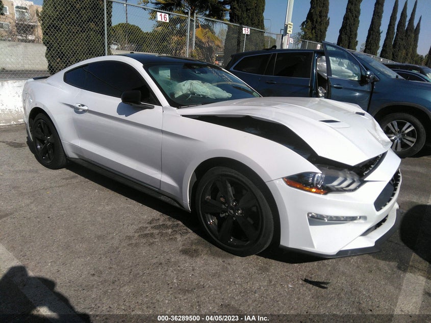 VIN 1FA6P8TH6M5110409 2021 FORD MUSTANG ECOBOOST