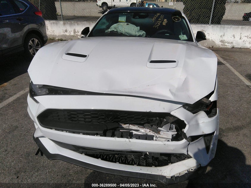VIN 1FA6P8TH6M5110409 2021 FORD MUSTANG ECOBOOST