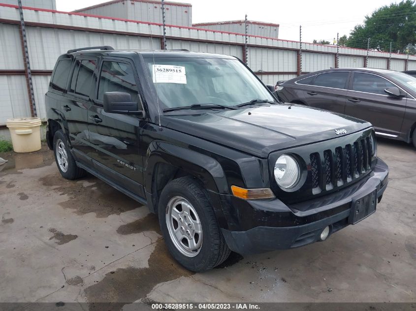 2015 JEEP PATRIOT SPORT - 1C4NJPBB0FD349784
