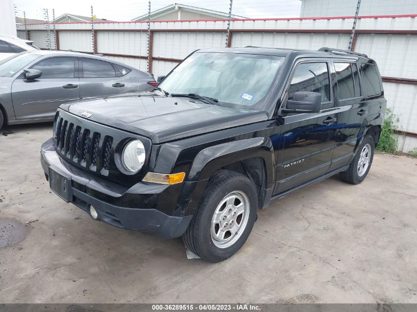 2015 JEEP PATRIOT SPORT - 1C4NJPBB0FD349784