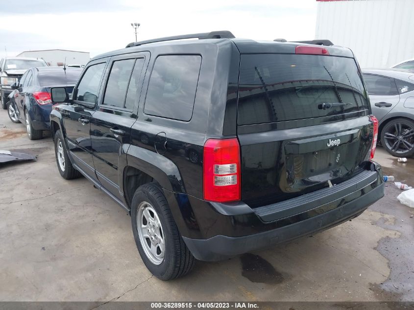 2015 JEEP PATRIOT SPORT - 1C4NJPBB0FD349784