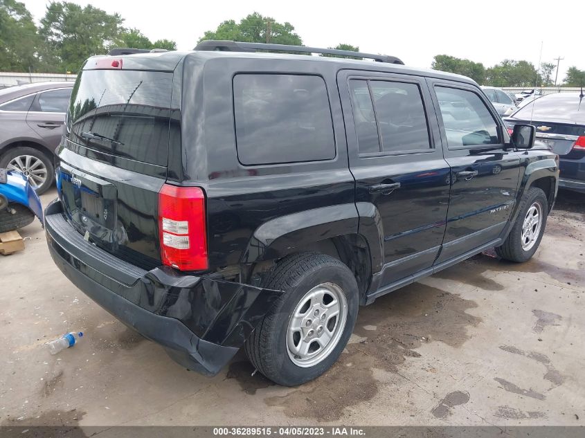 2015 JEEP PATRIOT SPORT - 1C4NJPBB0FD349784