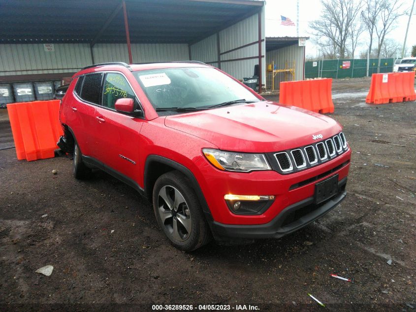 2017 JEEP COMPASS LATITUDE - 3C4NJDBB3HT657978