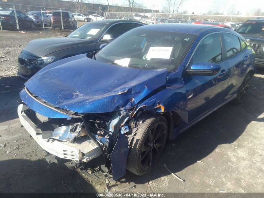2020 HONDA CIVIC SEDAN SPORT - 19XFC2F85LE030410