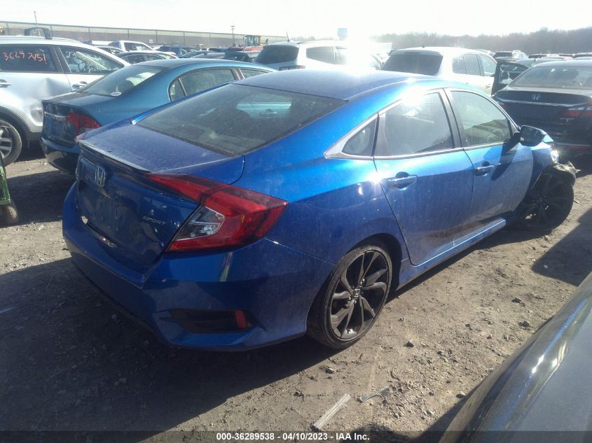 2020 HONDA CIVIC SEDAN SPORT - 19XFC2F85LE030410