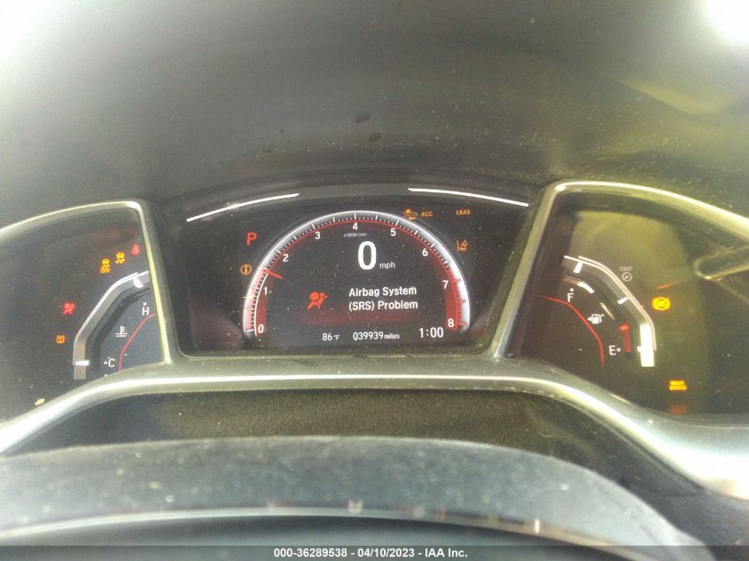 2020 HONDA CIVIC SEDAN SPORT - 19XFC2F85LE030410