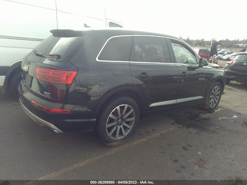 2017 AUDI Q7 PREMIUM - WA1AAAF71HD019523