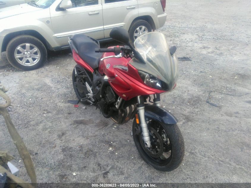 2006 YAMAHA FZ6 S - JYARJ08EX6A008853