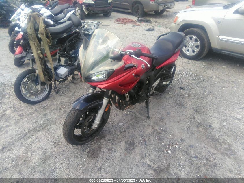 2006 YAMAHA FZ6 S - JYARJ08EX6A008853