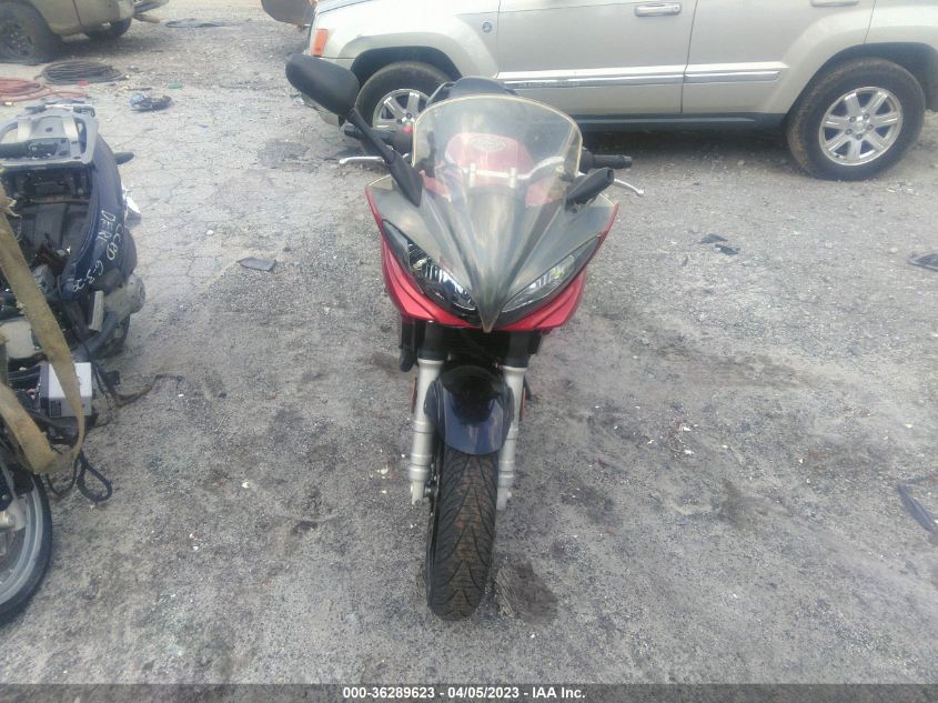 2006 YAMAHA FZ6 S - JYARJ08EX6A008853