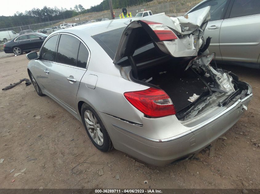 2013 HYUNDAI GENESIS 3.8L - KMHGC4DD9DU223707