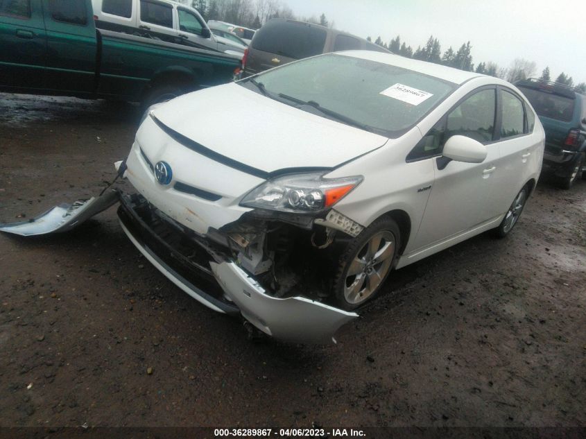 2015 TOYOTA PRIUS FOUR - JTDKN3DU3F0436293