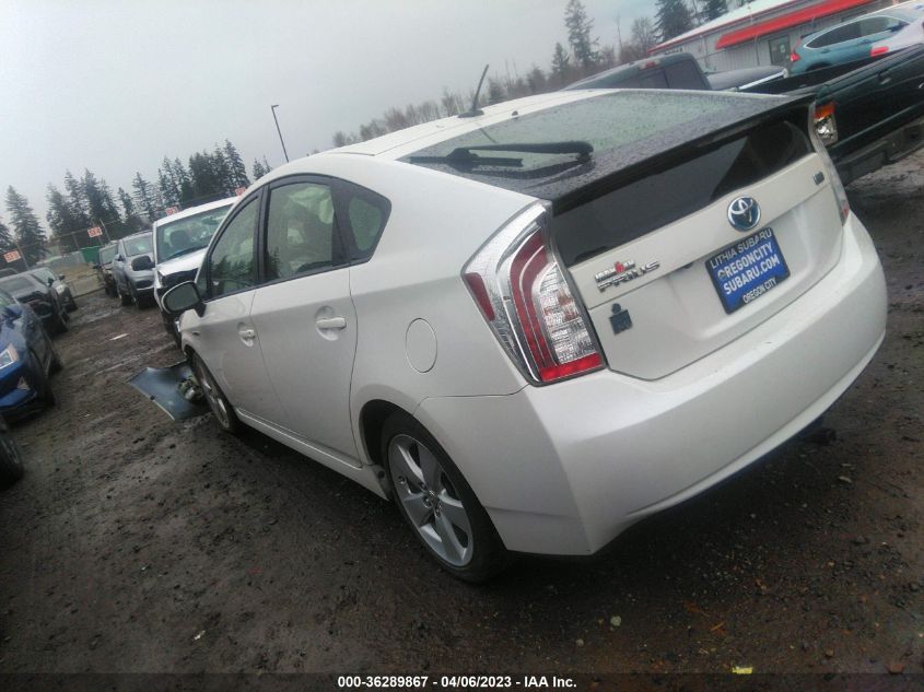 2015 TOYOTA PRIUS FOUR - JTDKN3DU3F0436293