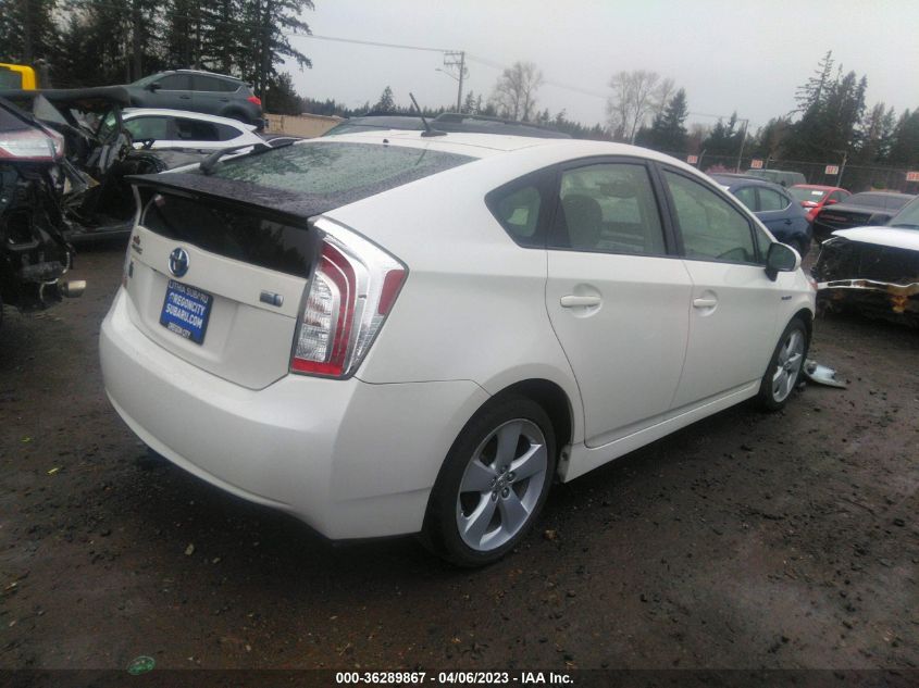 2015 TOYOTA PRIUS FOUR - JTDKN3DU3F0436293