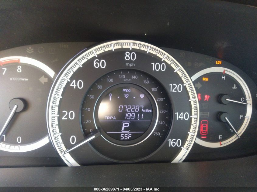 2015 HONDA ACCORD SEDAN EX-L - 1HGCR3F87FA035818