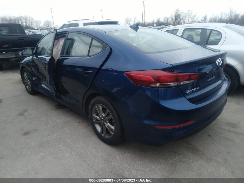 VIN 5NPD84LF3JH303702 2018 HYUNDAI ELANTRA SEL