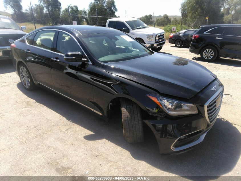 2018 GENESIS G80 3.8L - KMHGN4JEXJU216347