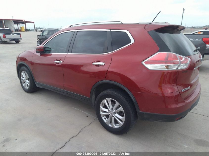 2016 NISSAN ROGUE SV - KNMAT2MTXGP606399