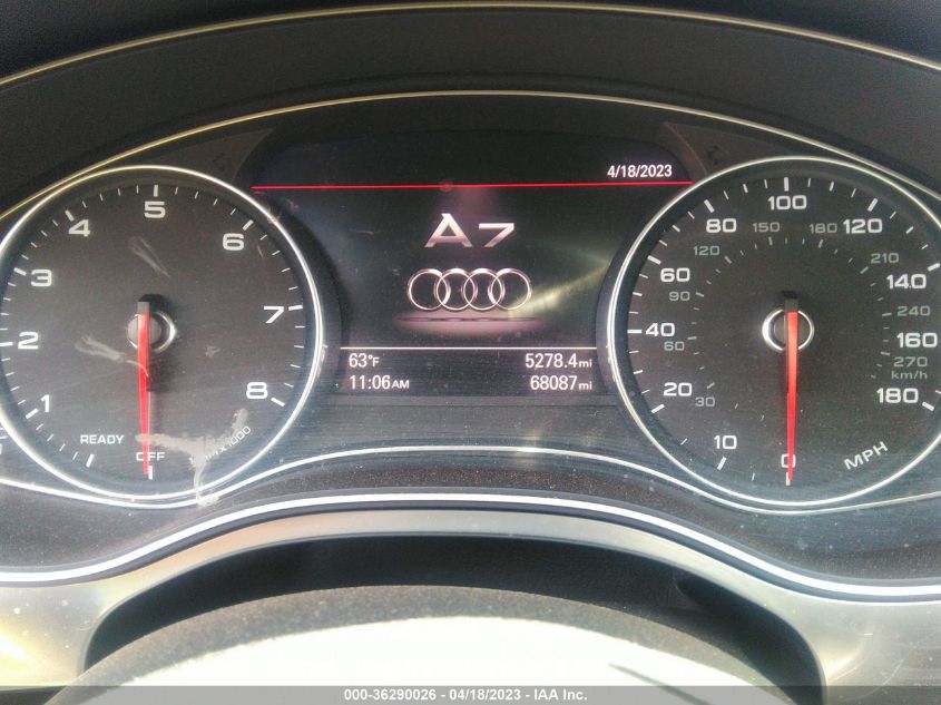 2016 AUDI A7 3.0 PREMIUM PLUS - WAUWGAFC9GN167593