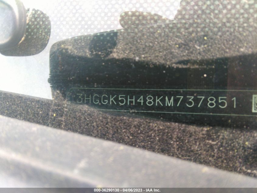 2019 HONDA FIT LX - 3HGGK5H48KM737851