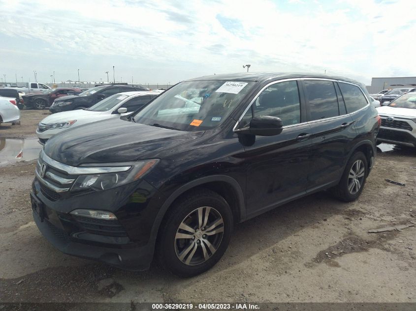 2018 HONDA PILOT EX-L - 5FNYF6H58JB029852