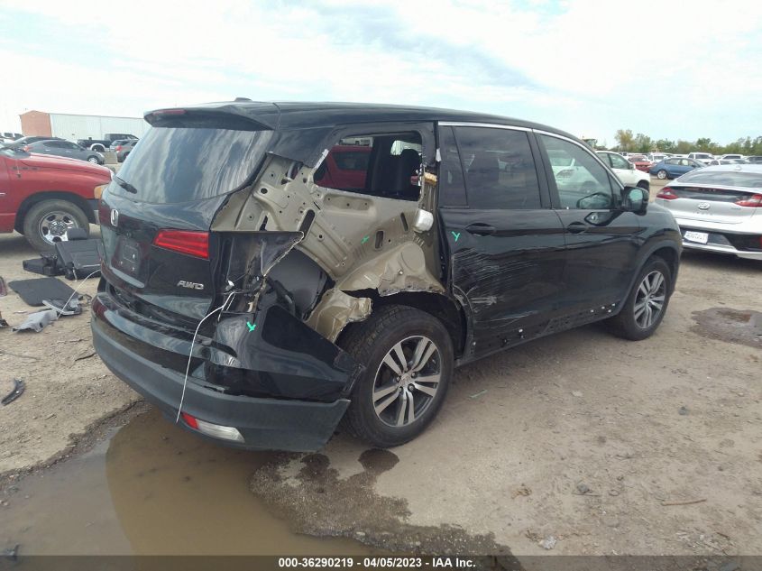 2018 HONDA PILOT EX-L - 5FNYF6H58JB029852
