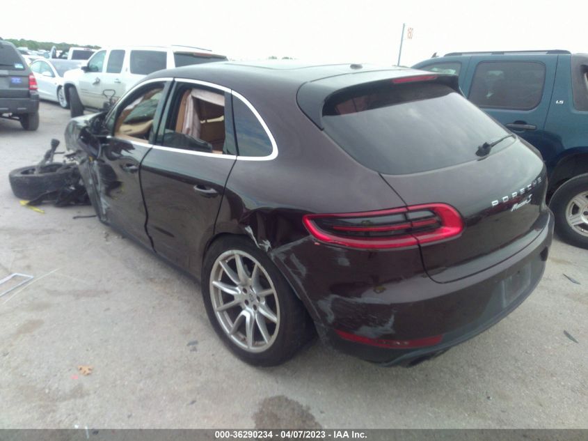 2015 PORSCHE MACAN S - WP1AB2A5XFLB68321