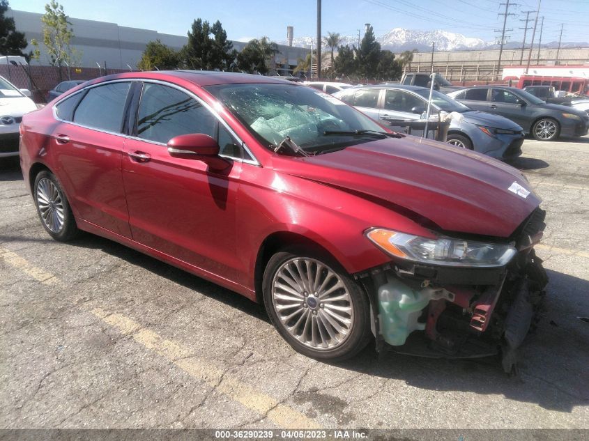 2016 FORD FUSION TITANIUM - 3FA6P0K91GR392360