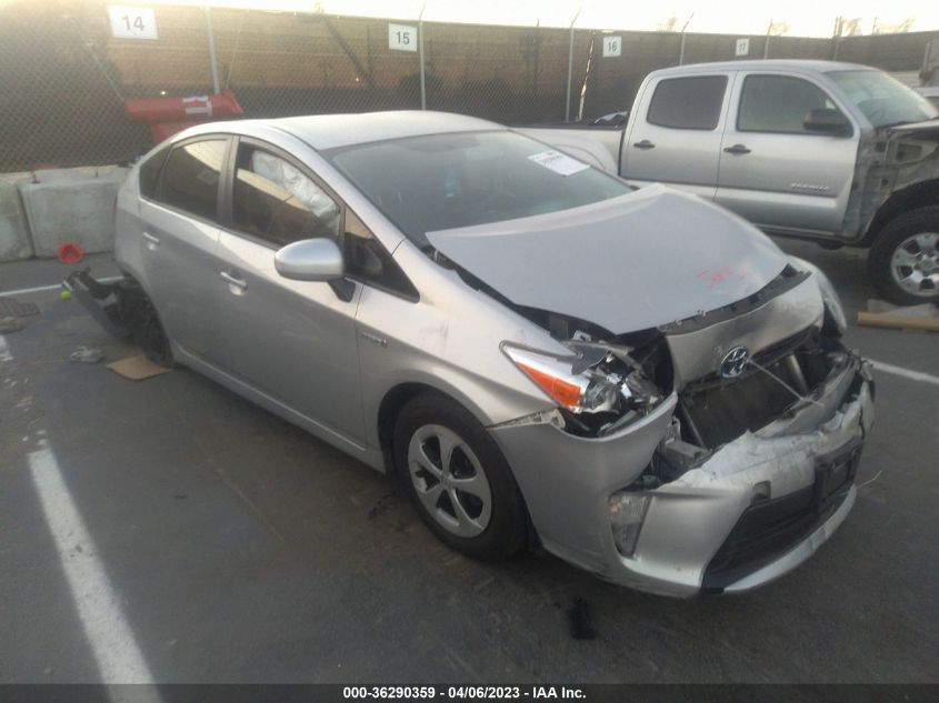2015 TOYOTA PRIUS FOUR - JTDKN3DU2F0483640