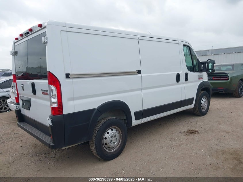 VIN 3C6LRVAG0ME560021 2021 RAM PROMASTER CARGO VAN