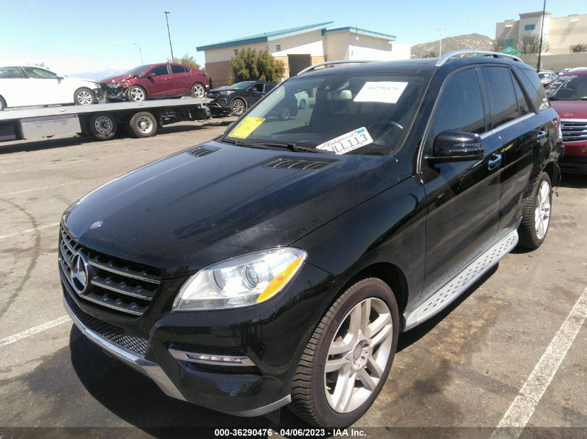2015 MERCEDES-BENZ M-CLASS ML 350 - 4JGDA5JB7FA498062