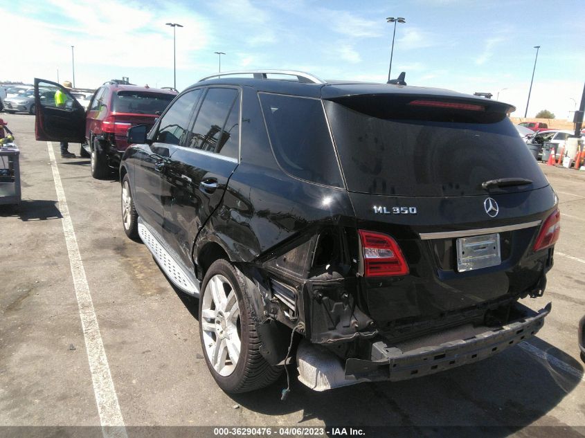 2015 MERCEDES-BENZ M-CLASS ML 350 - 4JGDA5JB7FA498062