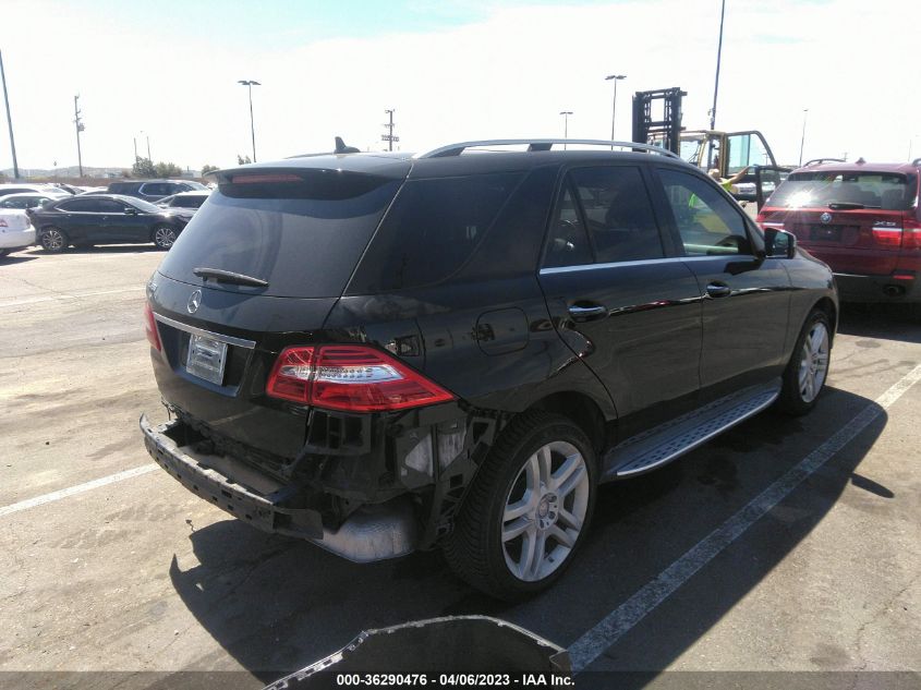 2015 MERCEDES-BENZ M-CLASS ML 350 - 4JGDA5JB7FA498062