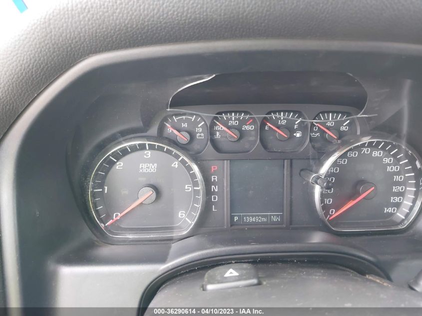 2017 CHEVROLET SILVERADO 1500 WORK TRUCK - 1GCRCNEH4HZ191438