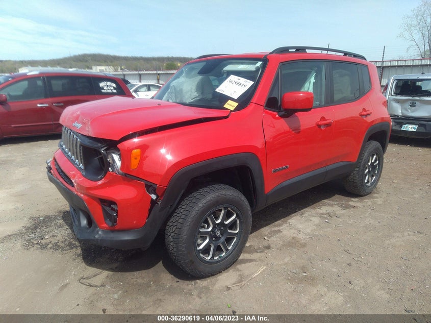 VIN ZACNJBBB2LPL56121 2020 JEEP RENEGADE LATITUDE