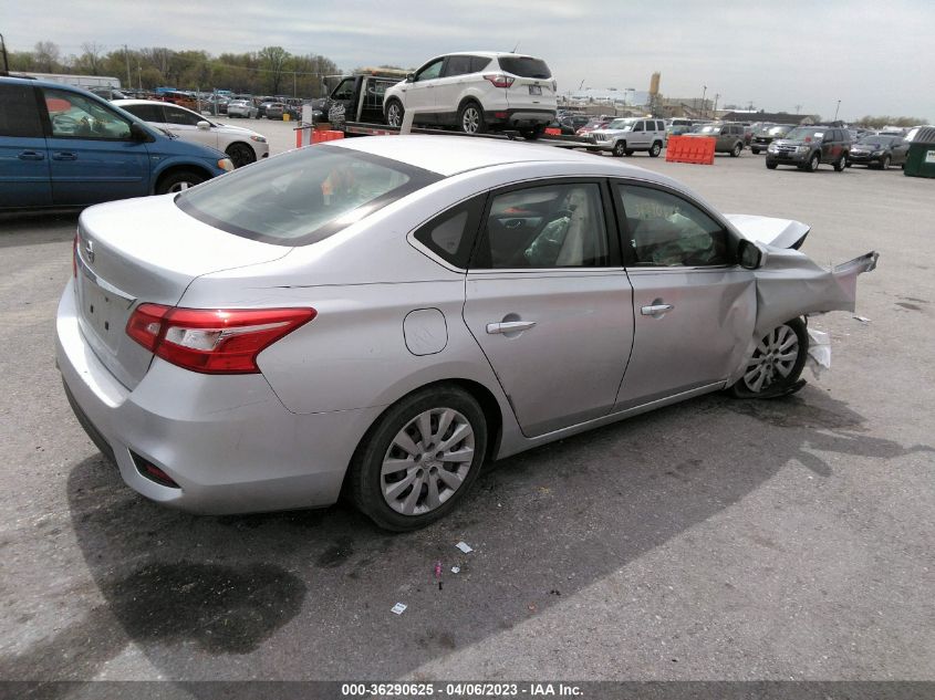 2017 NISSAN SENTRA S - 3N1AB7AP0HY348890