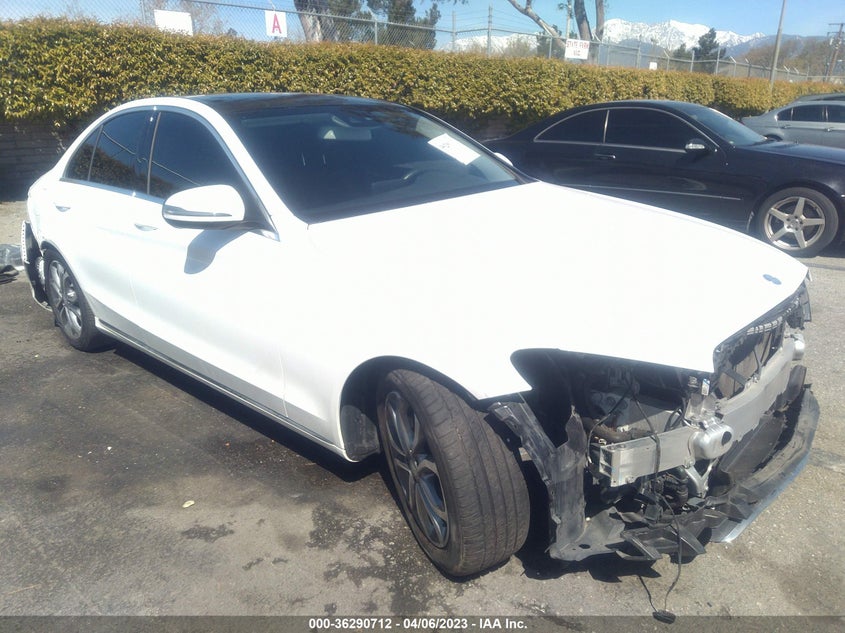 VIN 55SWF4JB1HU208464 2017 MERCEDES-BENZ C-CLASS C 300