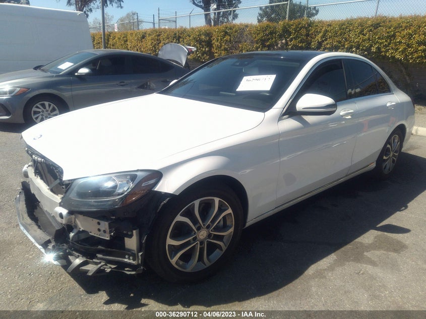 VIN 55SWF4JB1HU208464 2017 MERCEDES-BENZ C-CLASS C 300