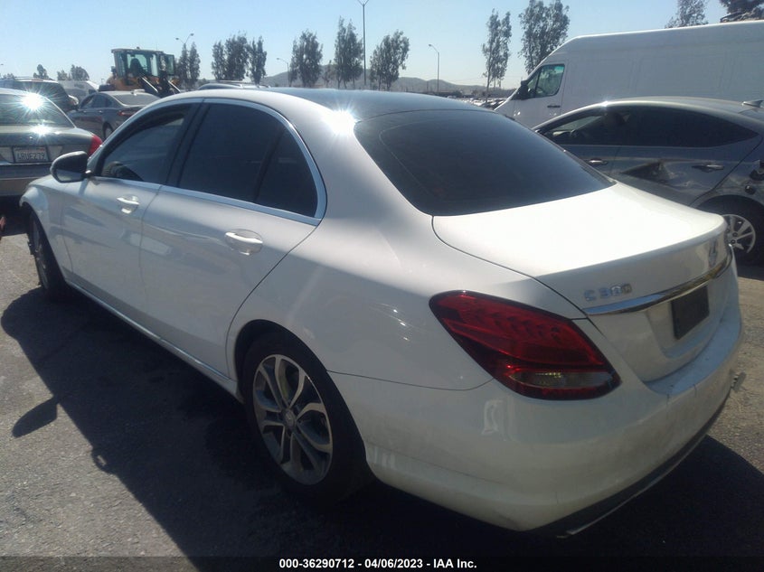 VIN 55SWF4JB1HU208464 2017 MERCEDES-BENZ C-CLASS C 300