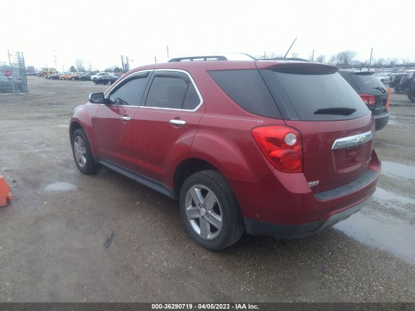 2015 CHEVROLET EQUINOX LTZ - 2GNALDEK6F1141804