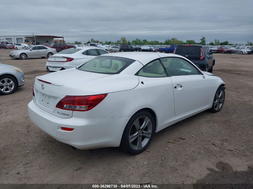 2014 LEXUS IS 250C JTHFF2C28E2530387