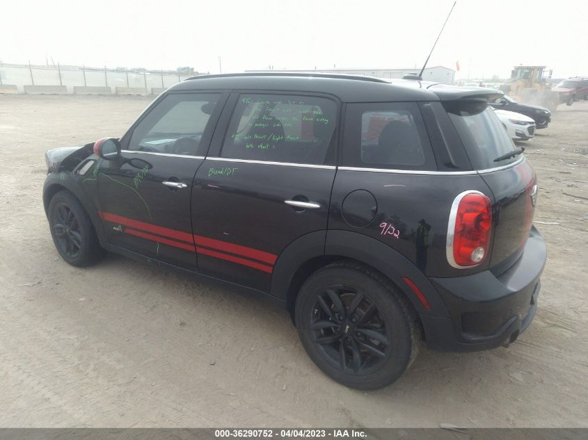 2013 MINI COOPER COUNTRYMAN S ALL4 - WMWZC5C55DWP32367